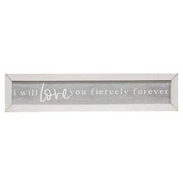 Love Fiercely Framed Print - The Fox Decor